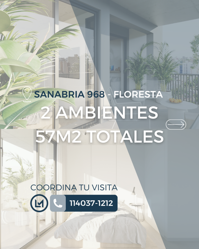 Departamento 2 Ambientes Venta Floresta – en Construcción
