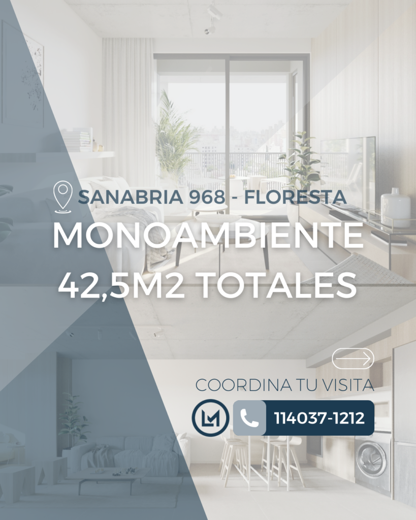 Departamento Monoambiente Venta Floresta – en Construcción